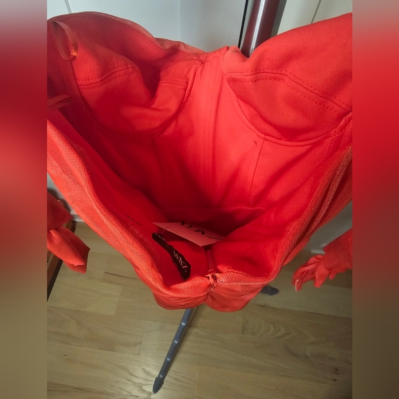 Zara Ruched Tulle Corset Style Dress - Picture 5 of 6